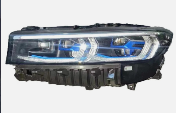 Headlight Set LED Performance + AFS ( Laser headlight), Bmw 7 Series G12 LCI,  2018 to 2023,63119450239(left)  63119450240(Right) - Left Side