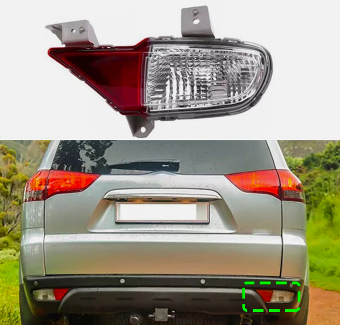 Bumper Light, Fog Light  Rear, Mitsubishi Pajero Sport ,2.5L 4d56 DID, Left 8336a073,  Right 8336a074  - Right Side